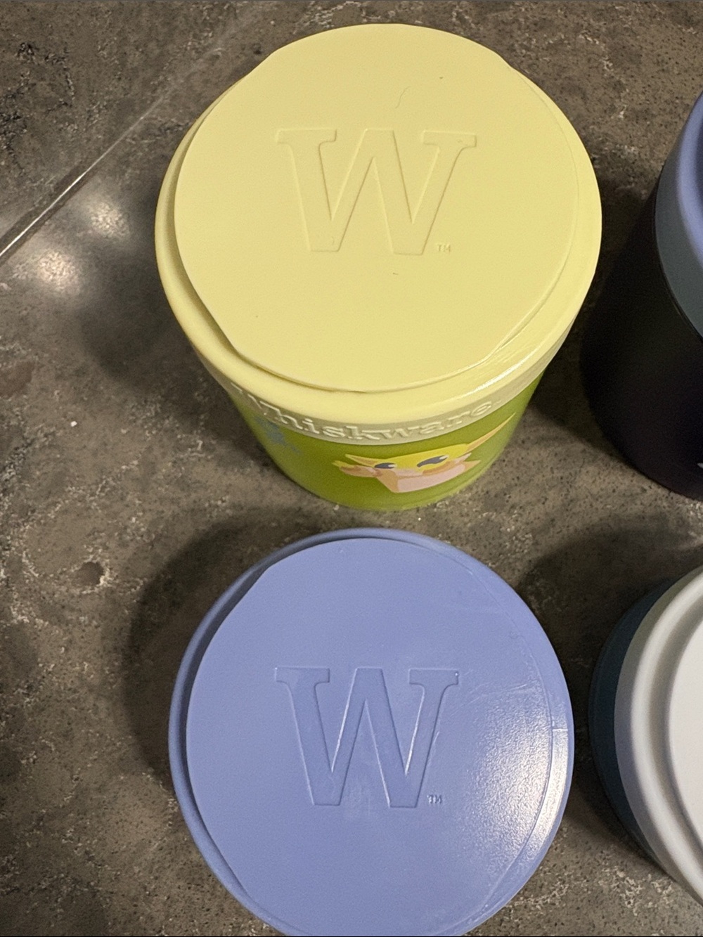 Whiskware Star Wars R2-D2 & Grogu Stackable Snack Containers. 4 Piece Set - Picture 7 of 14